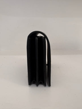 Celine Black Leather Triomphe Cardholder