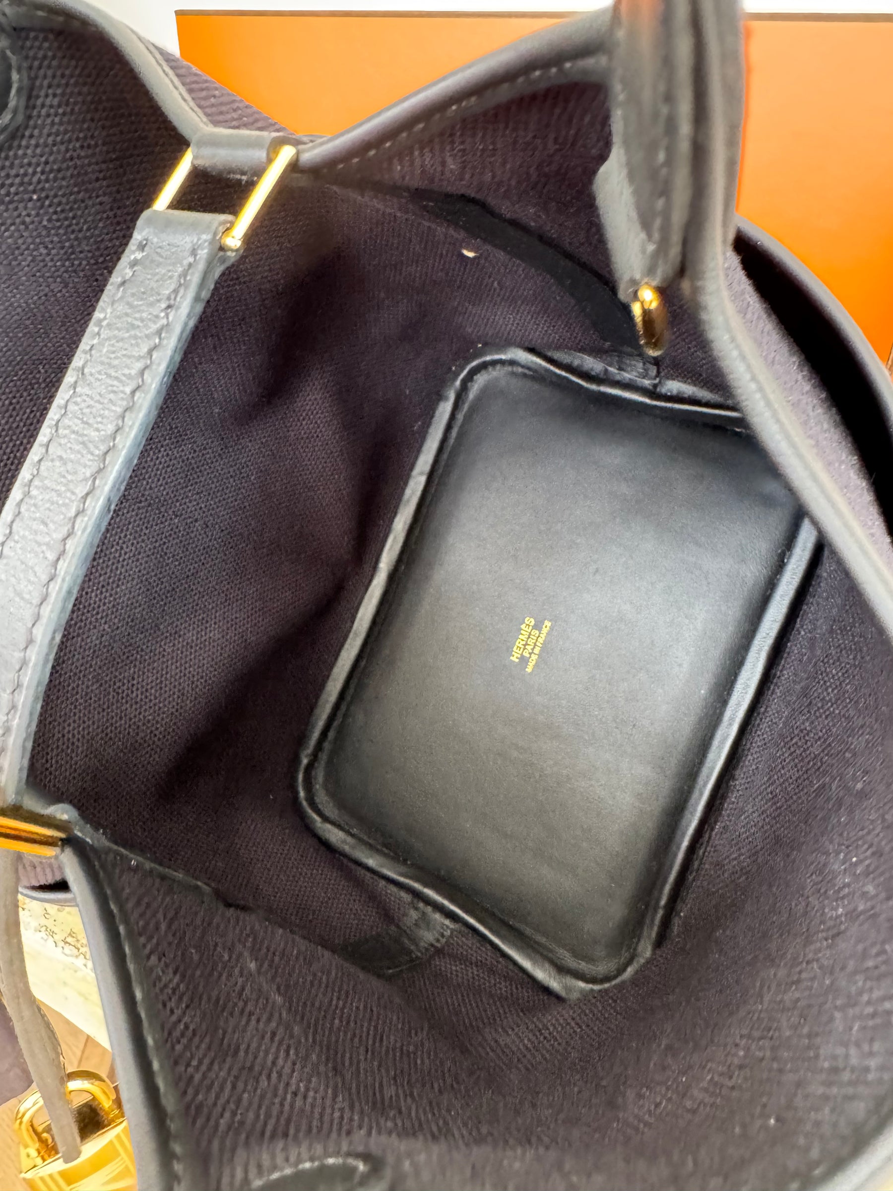 Hermès Picotin Lock 18 Pocket Ghw in Black