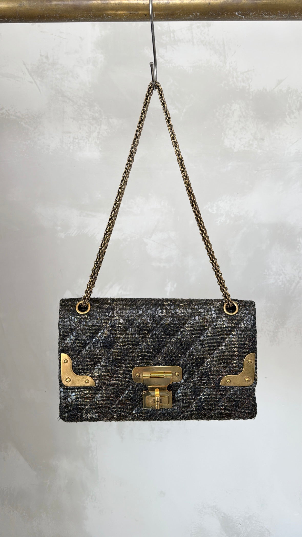 Chanel Paris Shanghai 2.55 Icons Double Flap Handbag