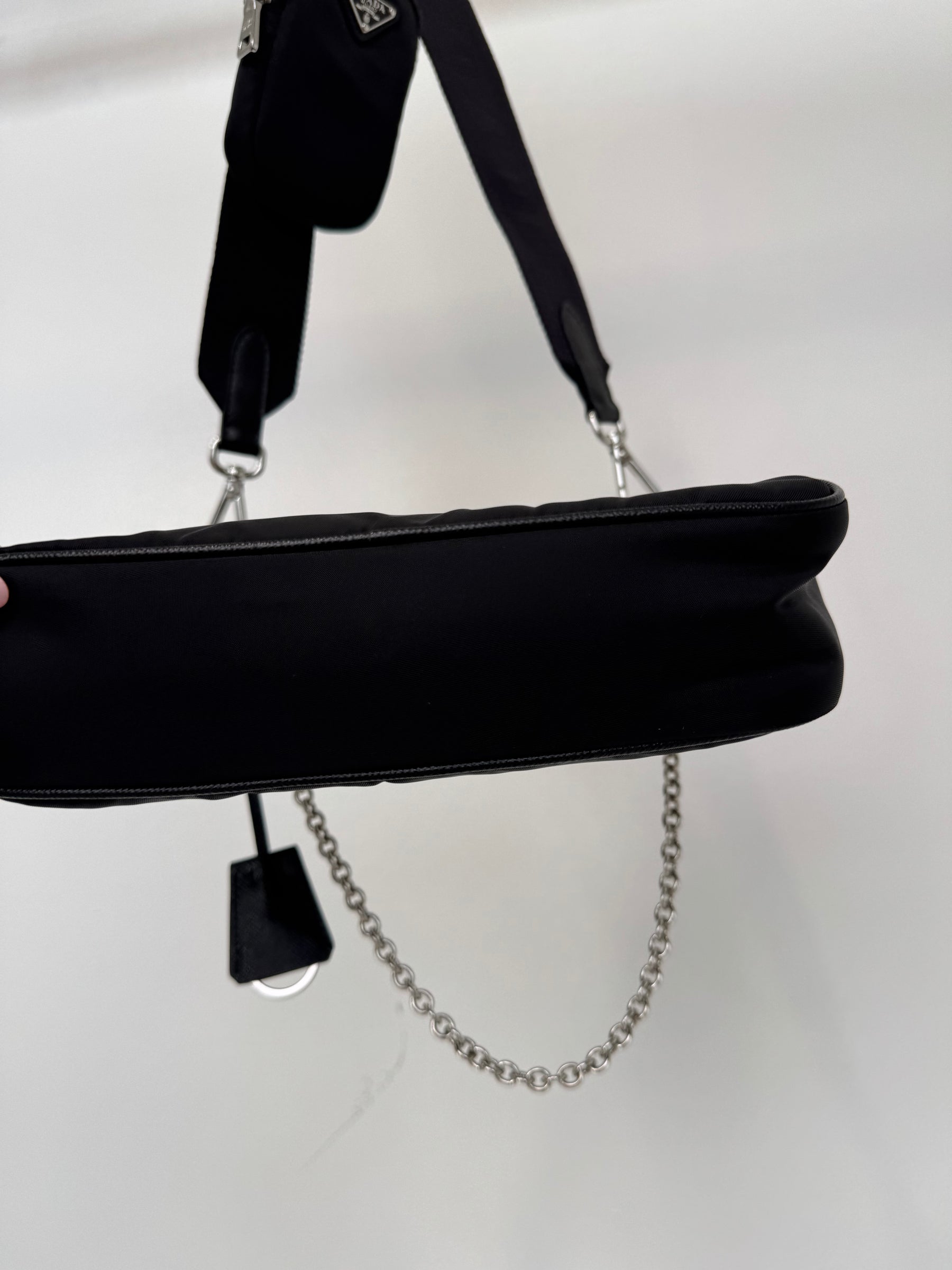 Prada Black Re-Edition 2005 Re-Nylon bag