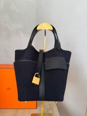 Hermès Picotin Lock 18 Pocket Ghw in Black