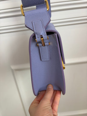 Tom Ford Lilac Leather T Bag