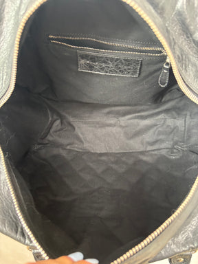 Balenciaga Plombe Quilted Chevre Leather Matelasse MM Bag