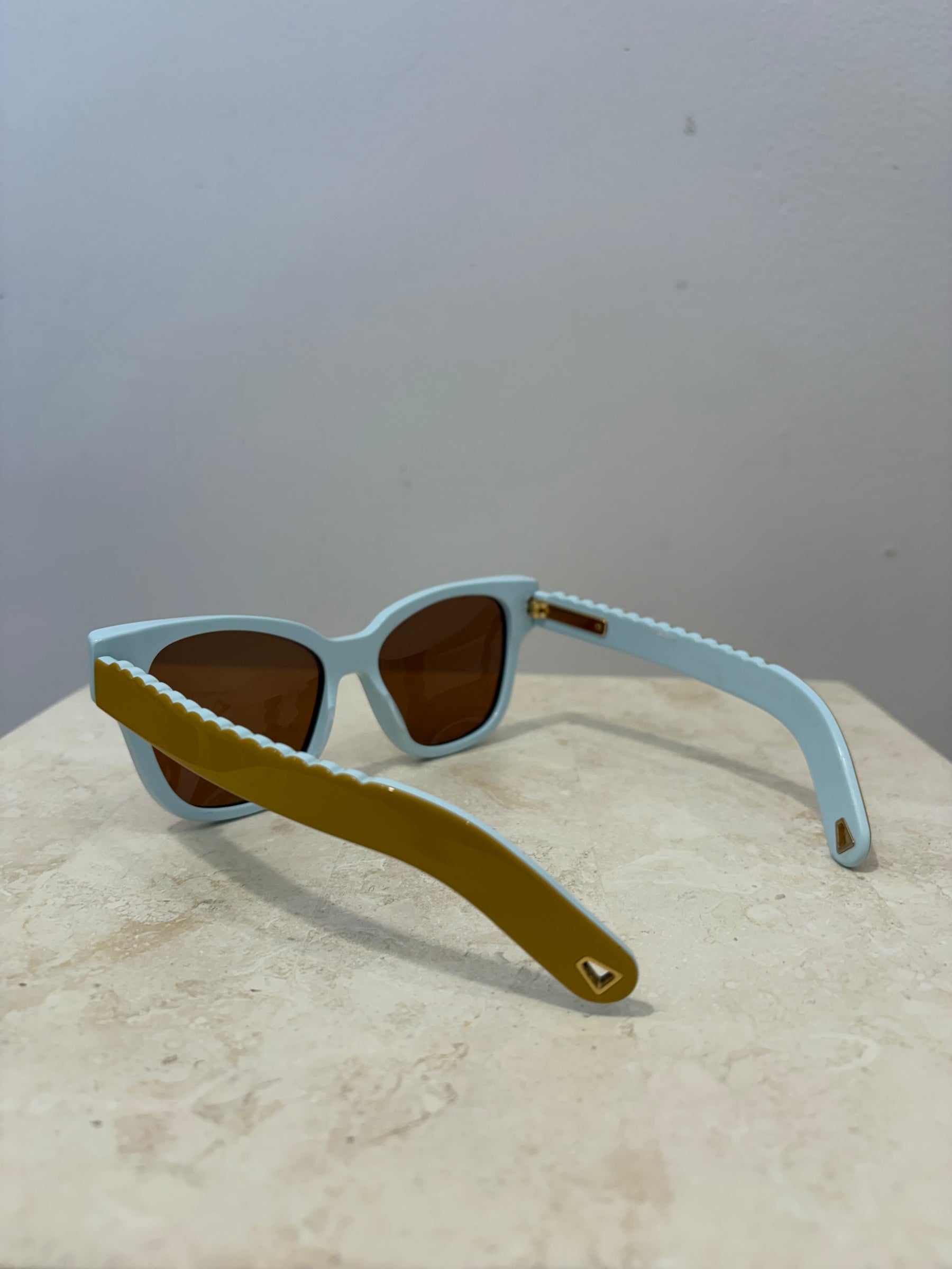 Lucy Folk Mustard Cat Eye Sunglasses