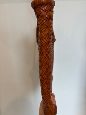 dragon diffusion Tan Woven Leather Tote