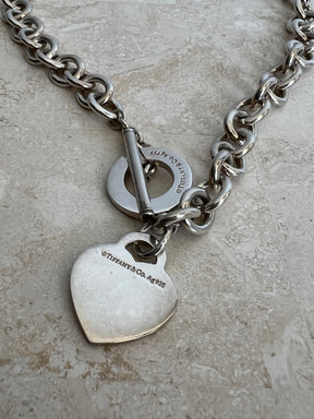 Tiffany & Co Silver Return to Tiffany Chain Necklace