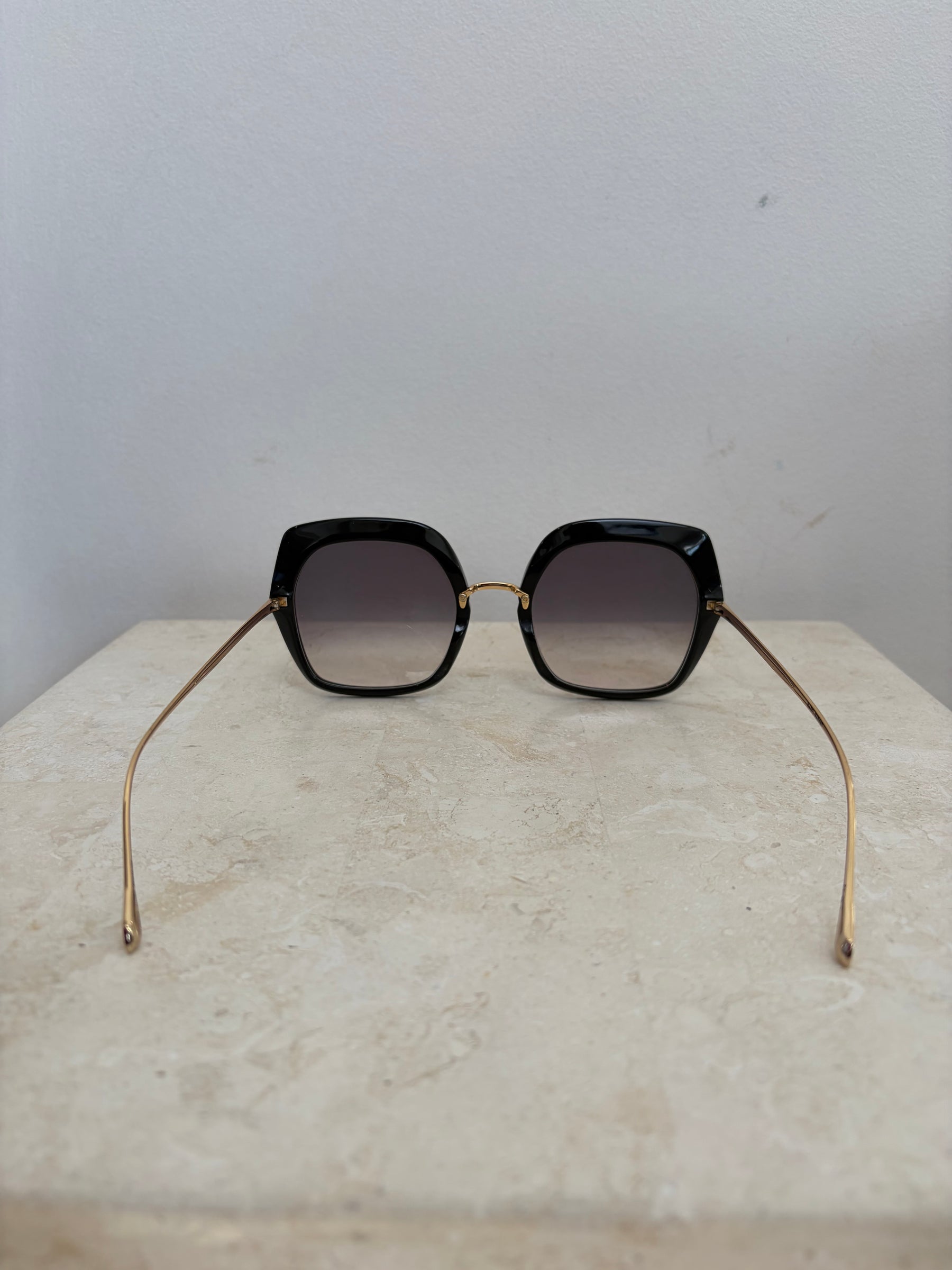 Isable Marant Black Oversized Square Sunglasses