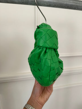 Bottega Veneta Parakeet Green Mini Jodie
