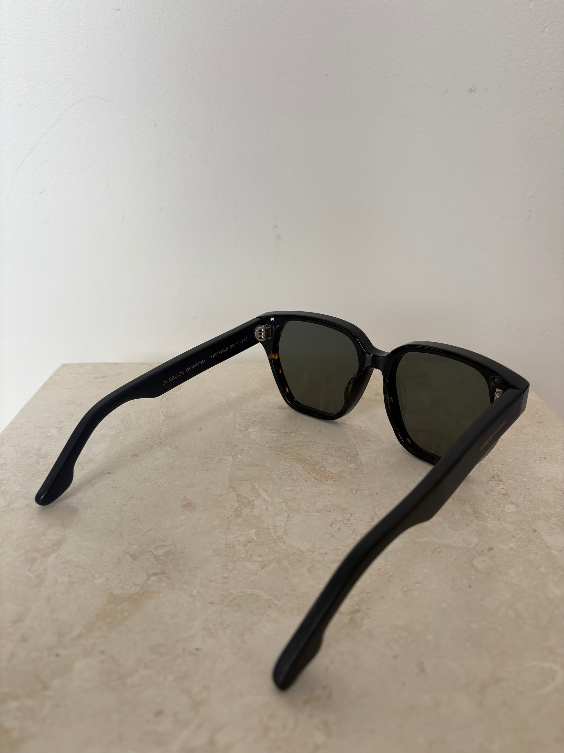 Scanlan Theodore Black Oversized Sunglasses