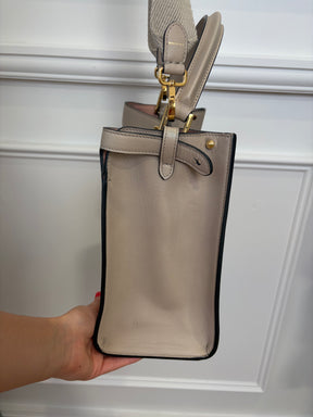 Fendi Stone Leather Peekaboo X-Lite Bag