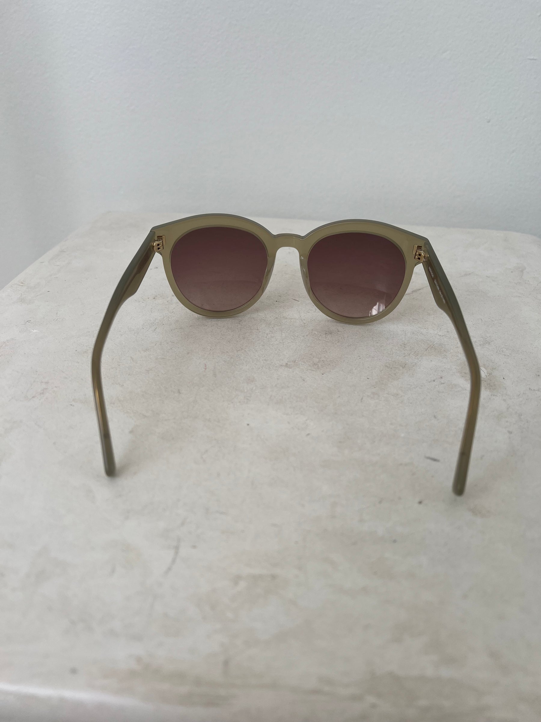 Oroton Green Oversized Sunglasses