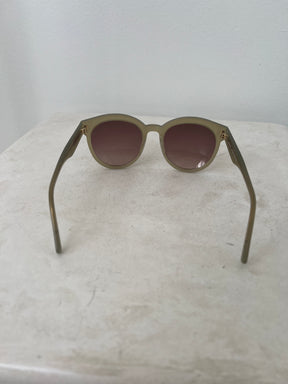 Oroton Green Oversized Sunglasses
