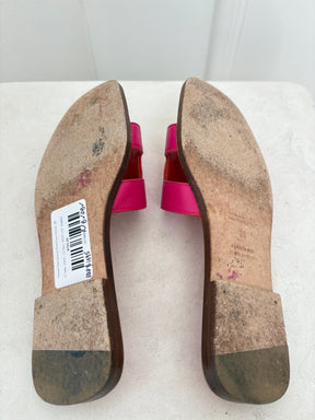 Hermès Oran Sandals Rose Flash Orange, 36