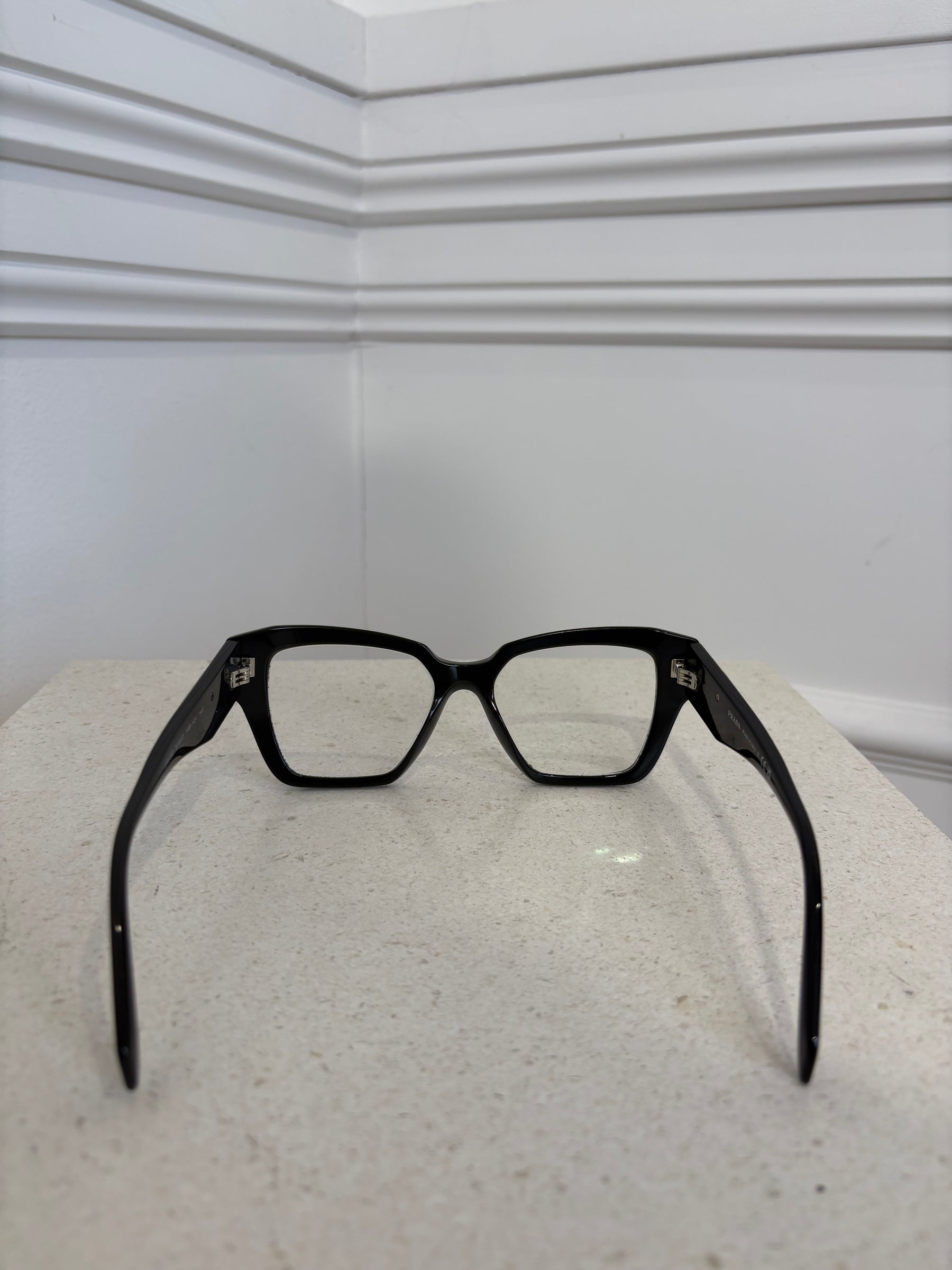 Prada Black Cat Eye Optical Glasses