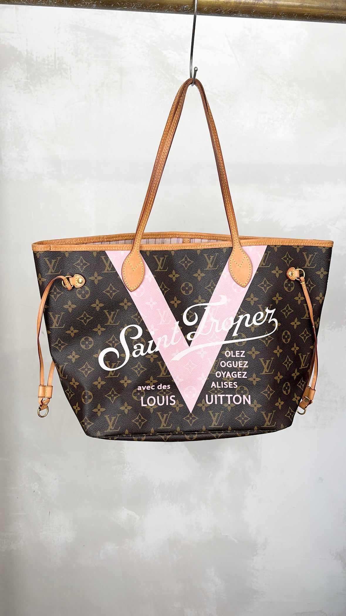 Louis Vuitton Neverfull Monogram Tote Saint Tropez