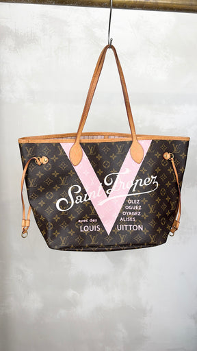 Louis Vuitton Neverfull Monogram Tote Saint Tropez