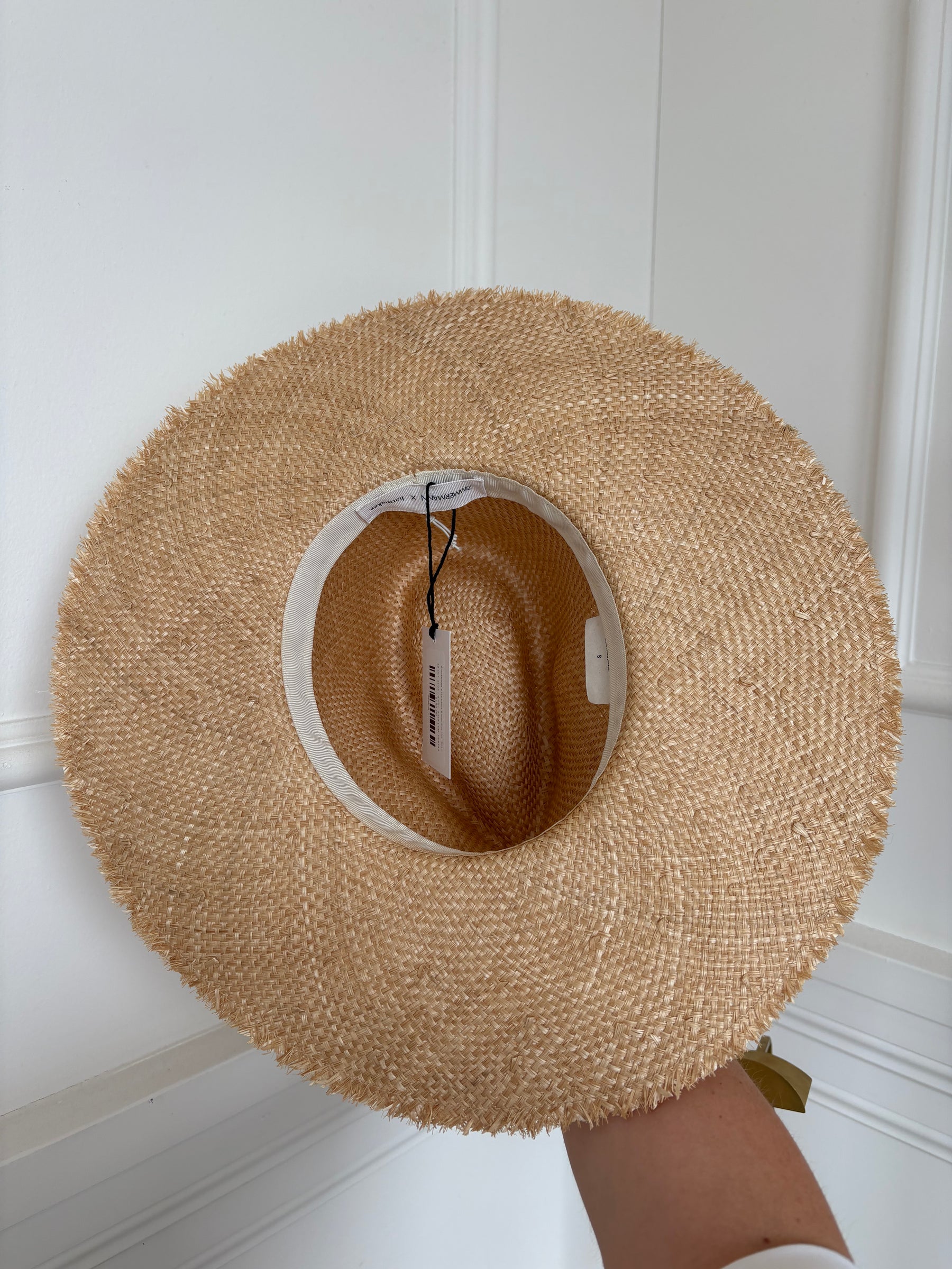 Zimmermann x Hatmaker Straw Sun Hat, Small