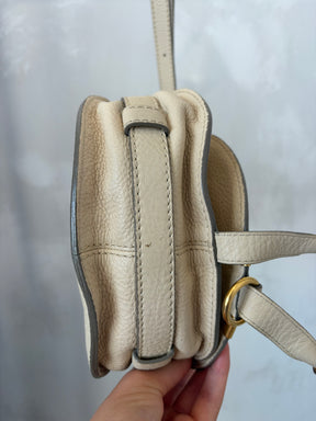 Chloé Cream leather Small Marcie Bag