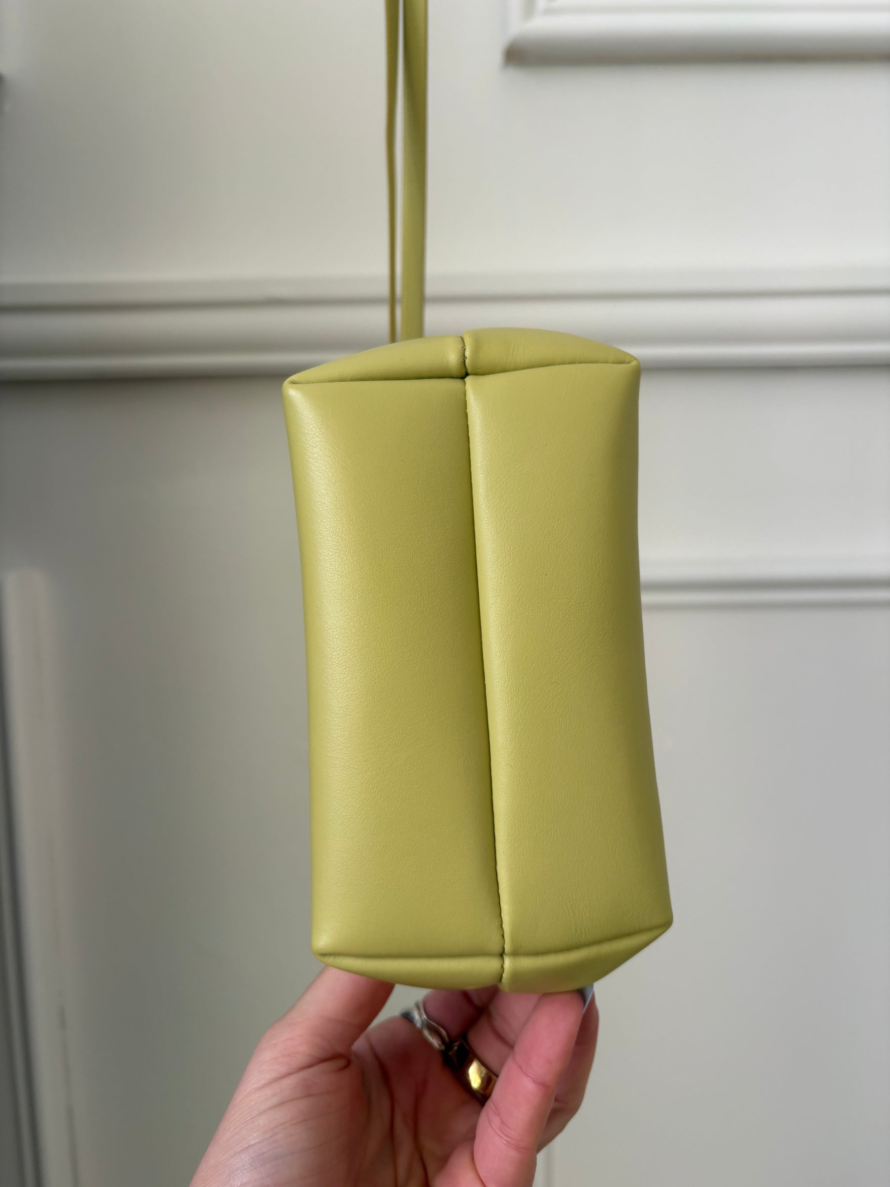 Acne Studios Chartreuse Mini Cross Body Bag