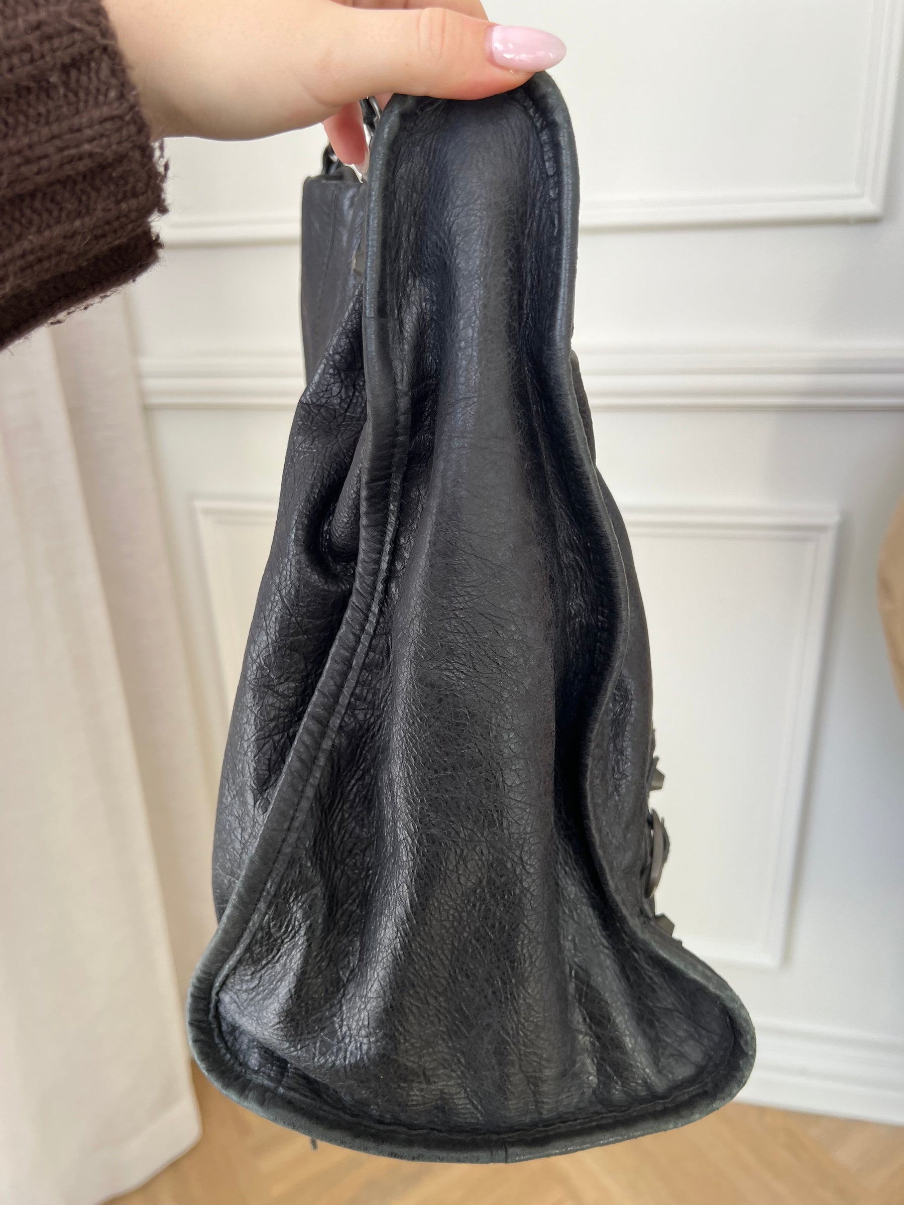 Balenciaga Black Weekender Bag