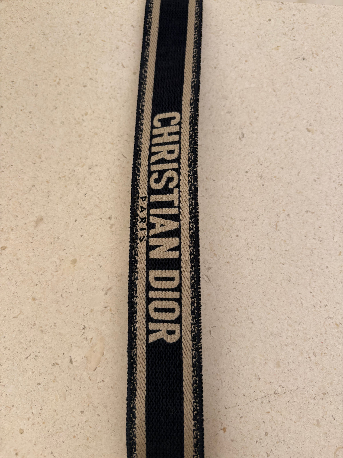 DIOR Adjustable Shoulder Strap With Ring