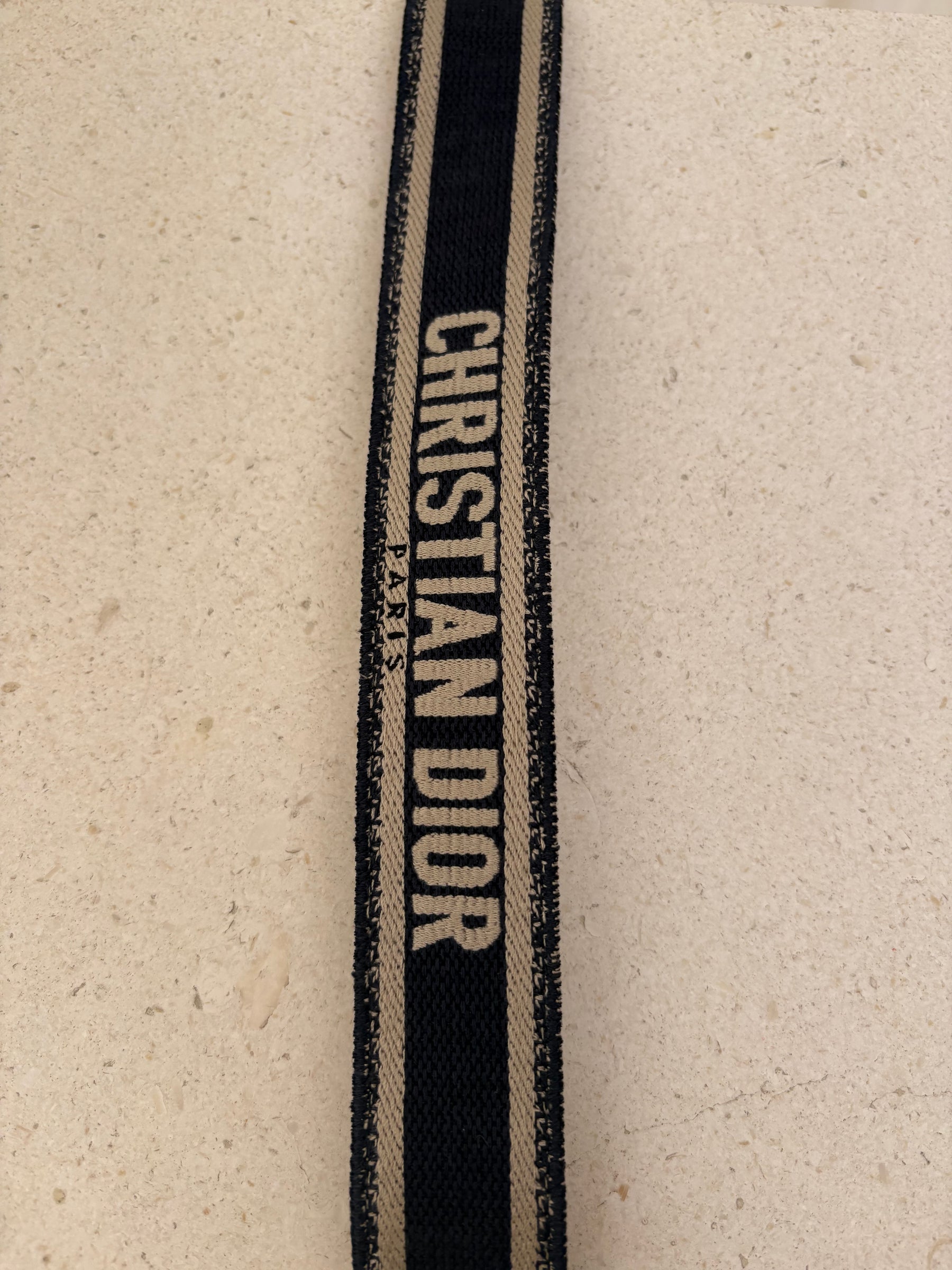 DIOR Adjustable Shoulder Strap With Ring