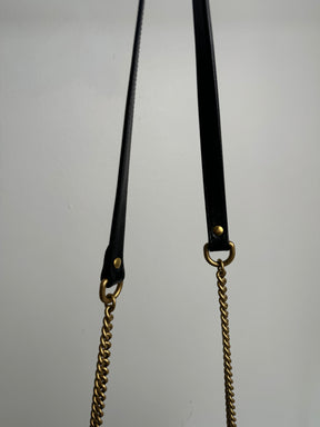 Gucci GG Marmont Round Leather Crossbody Bag