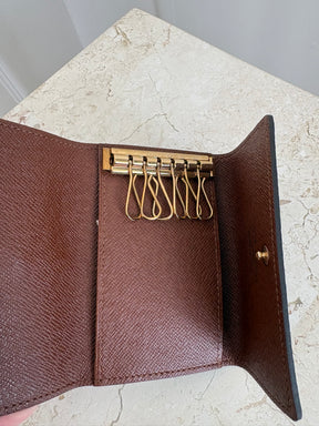 Louis Vuitton Canvas Monogram Key Wallet