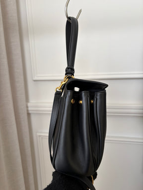 Balenciaga Small Black Rodeo Shoulder Bag