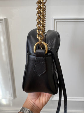 Gucci GG Marmont Small Camera Bag Black