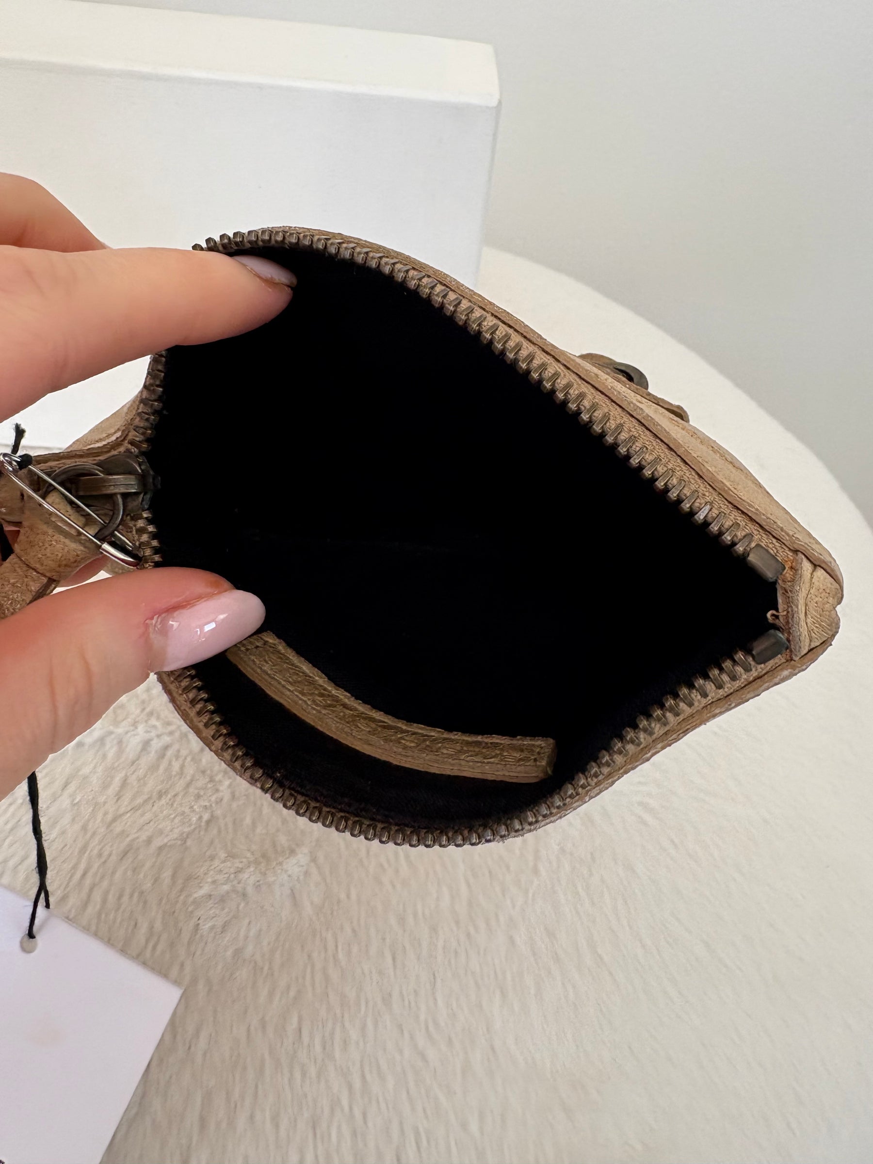 Balenciaga Wallet In Taupe