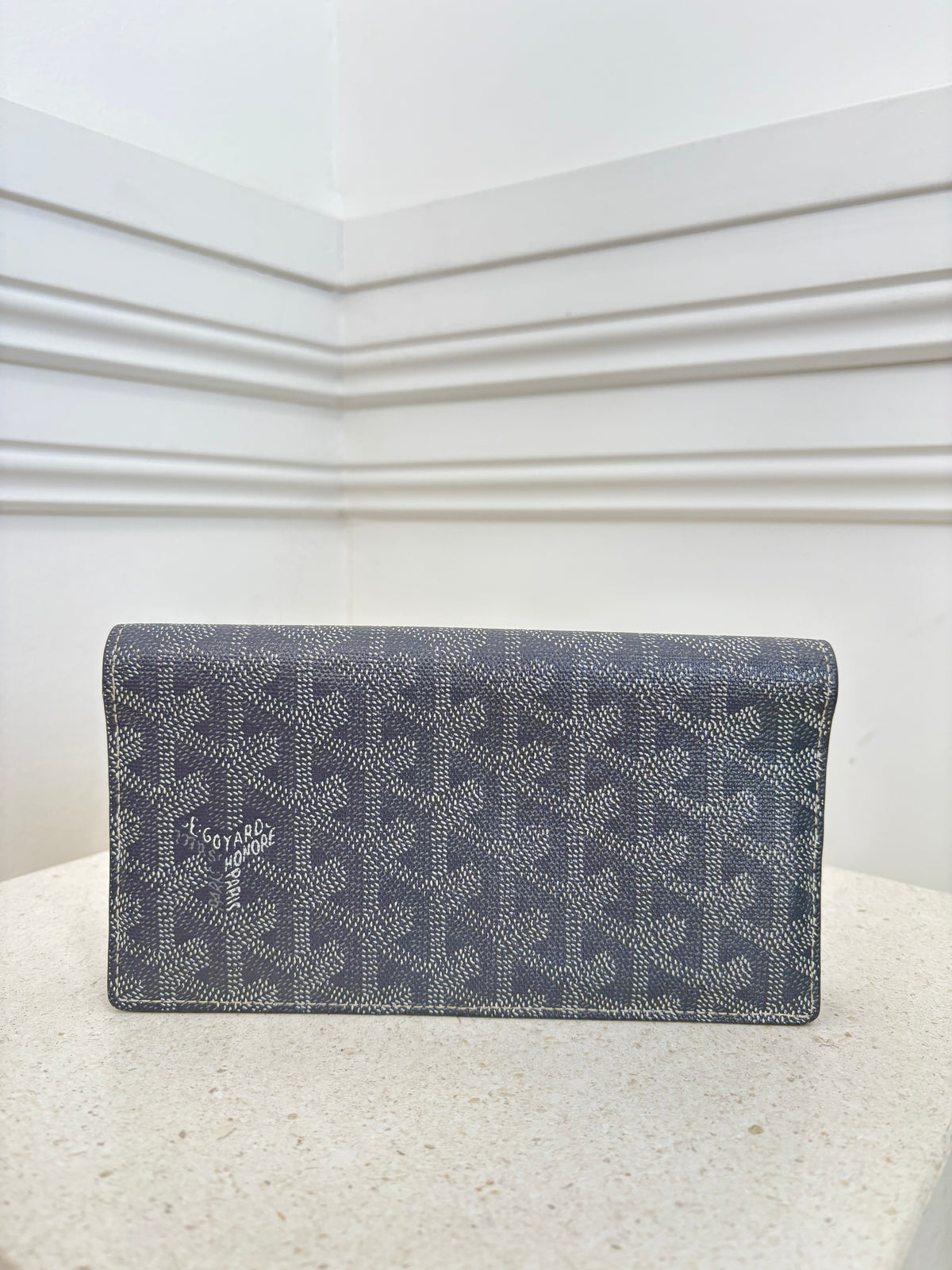 Goyard Charcoal Long Wallet