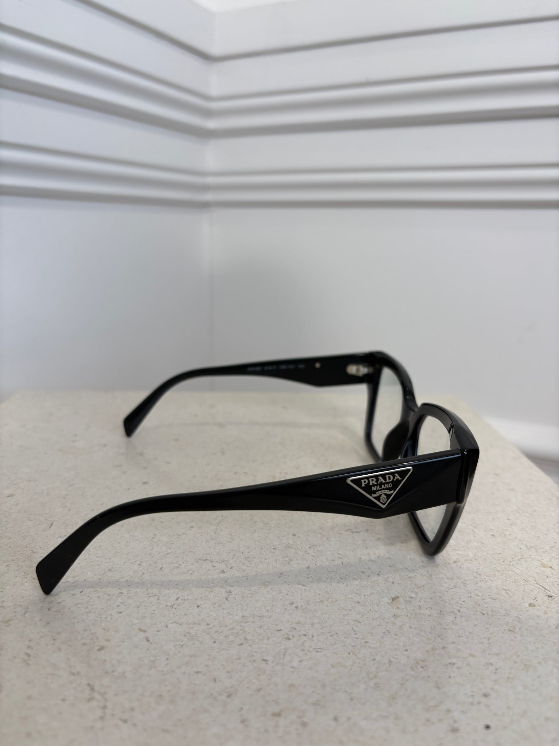 Prada Black Cat Eye Optical Glasses
