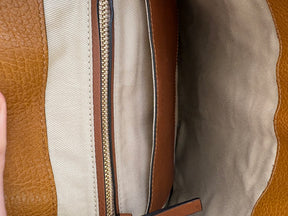 Chloé Tan Leather Lexa Medium Shoulder Bag
