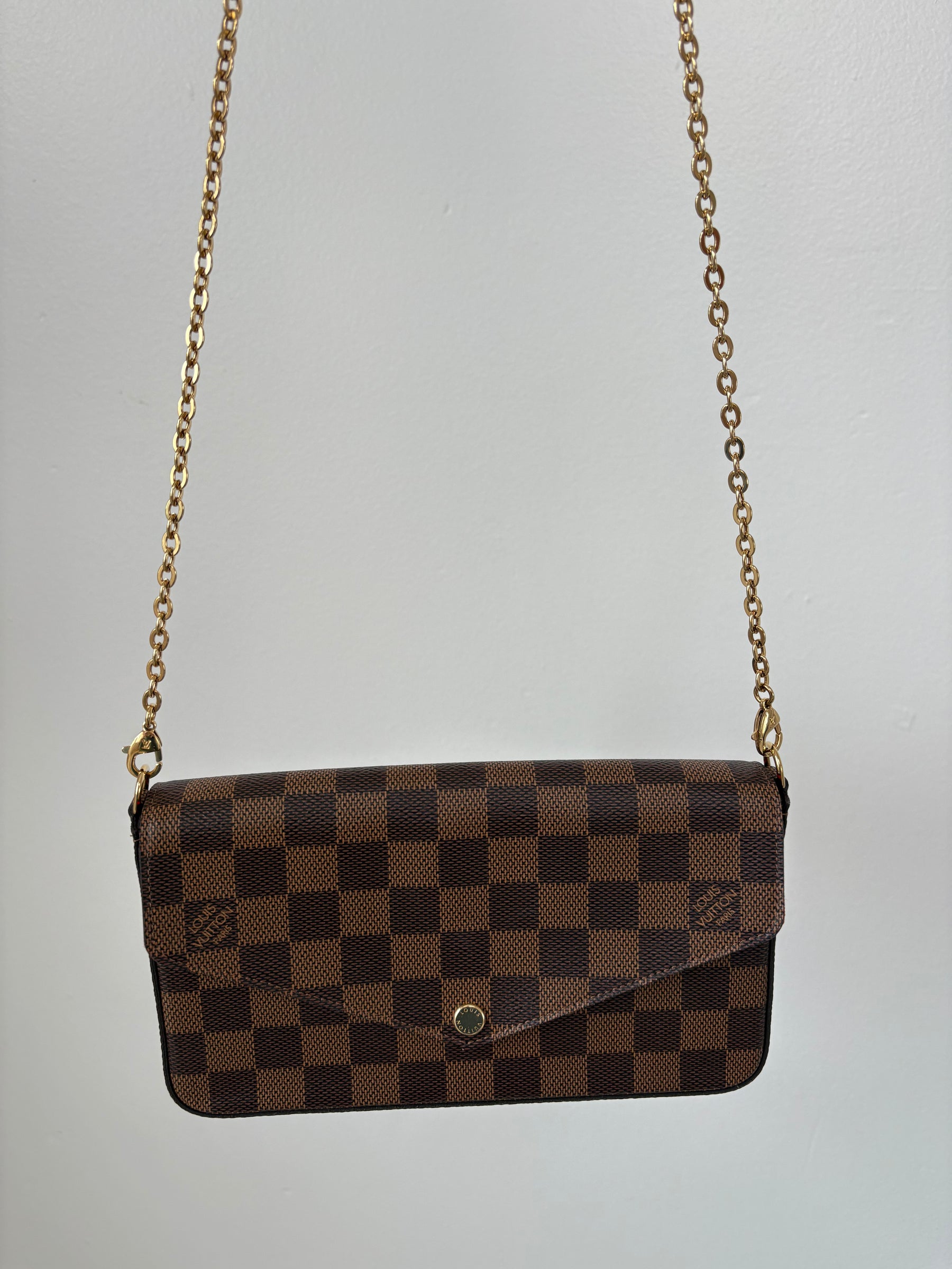Louis Vuitton Damier Ebene Félicie Shoulder Bag