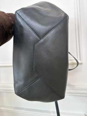 Celine Black Leather Cabas Phantom Tote