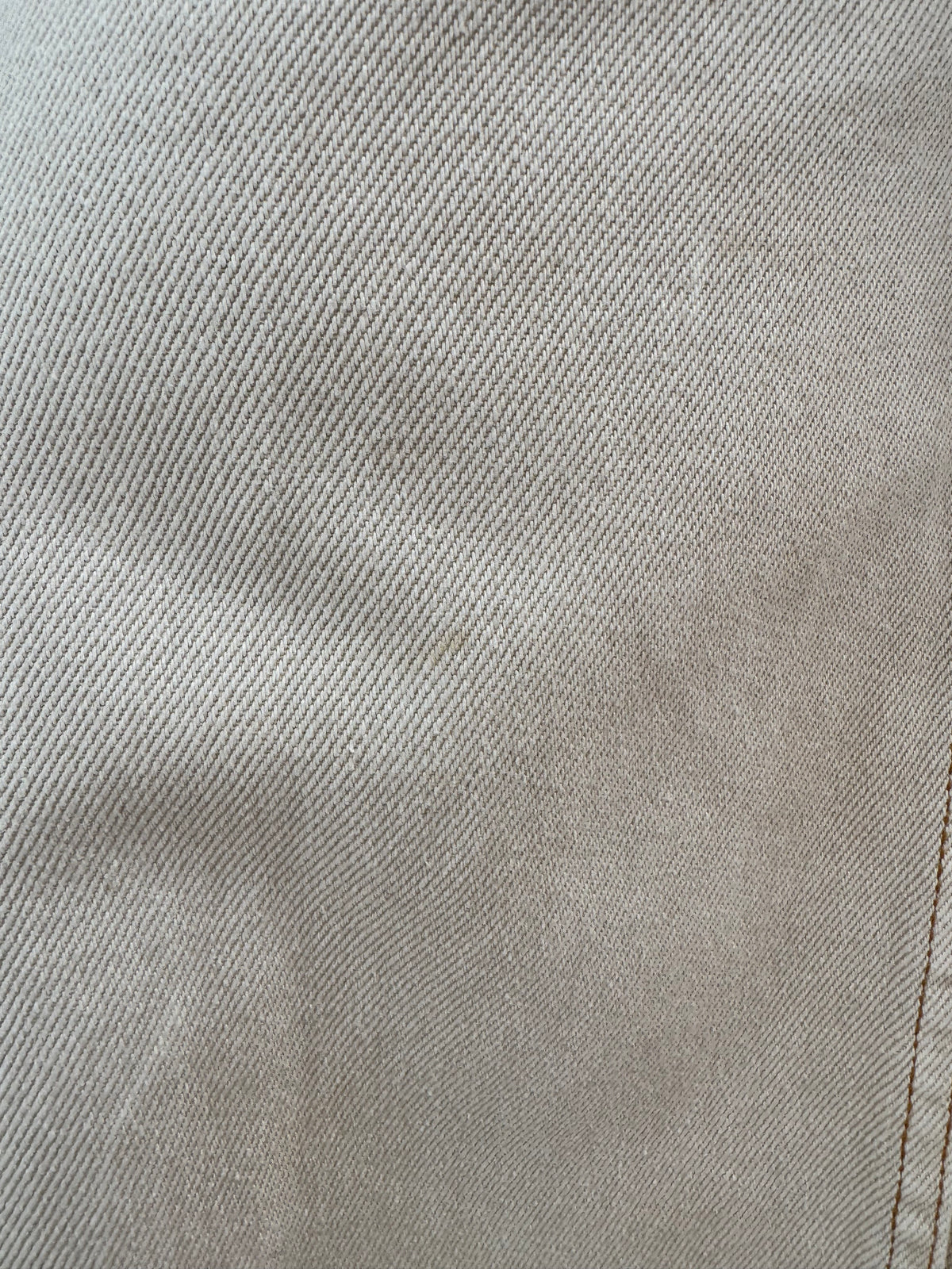 Camilla and Marc Washed Beige Wide Leg Jeans, 32
