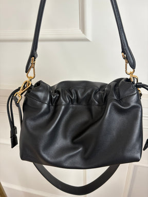 Fendi Mamma Baguette Medium Handbag With Cross Body Strap