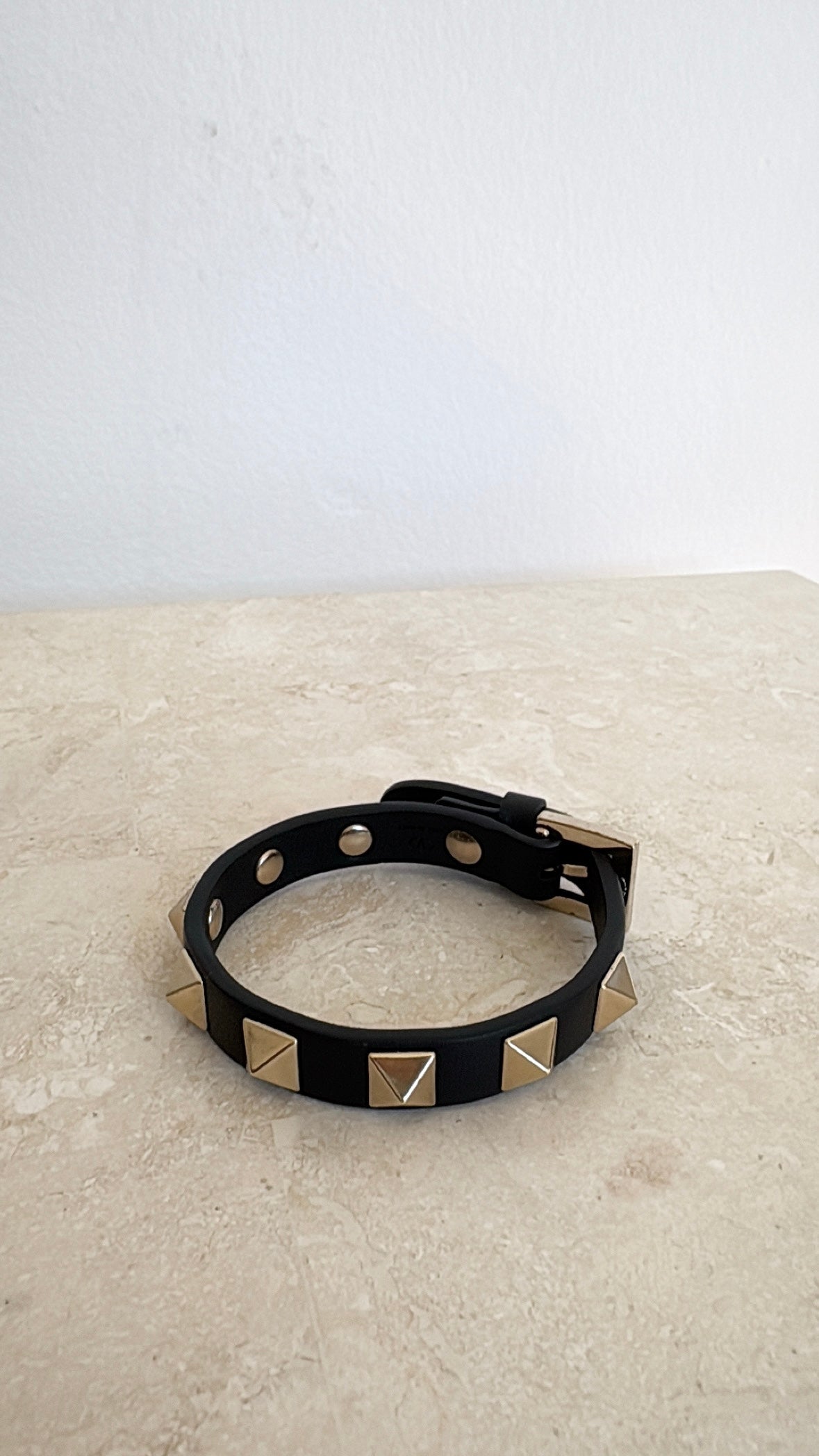 Valentino Rockstud Leather Bracelet