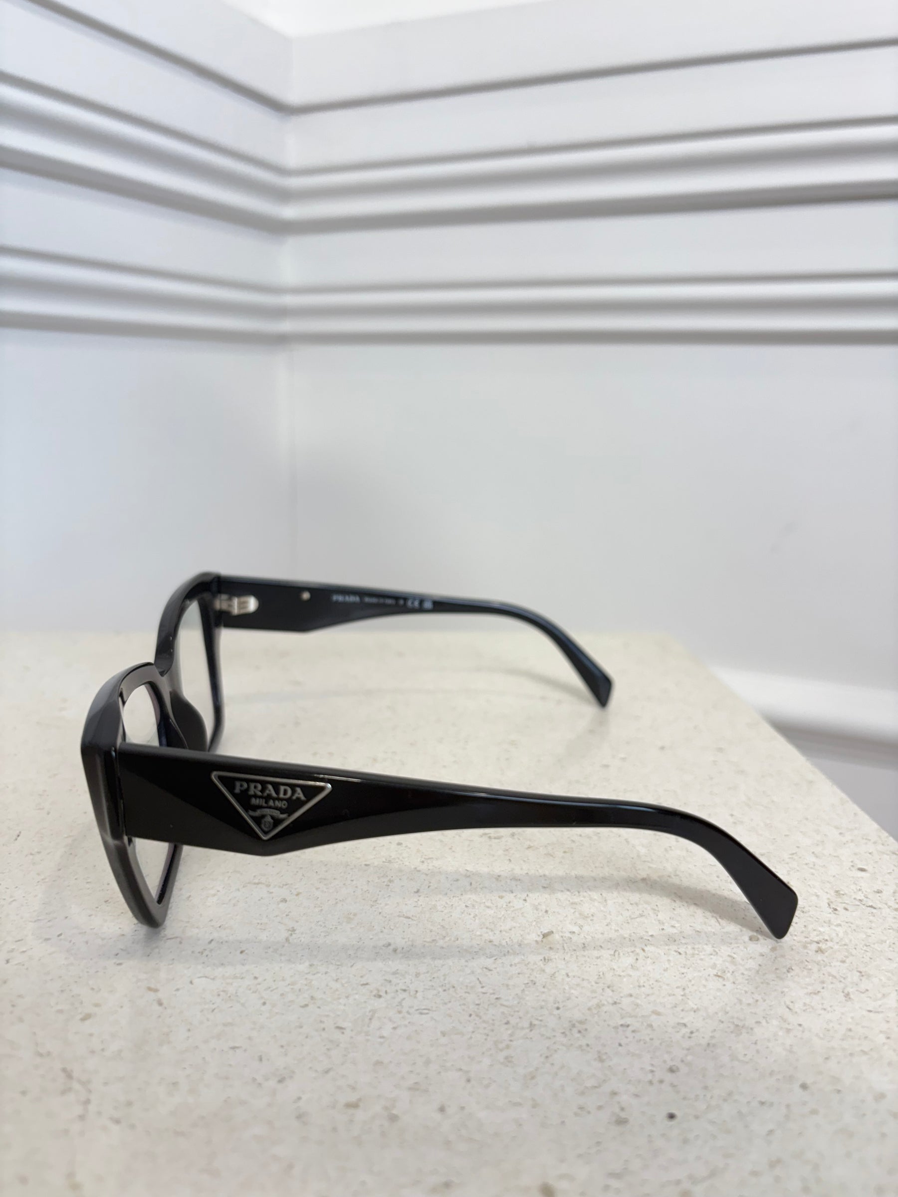 Prada Black Cat Eye Optical Glasses