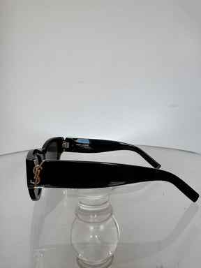 Saint Laurent Black Cat Eye Sunglasses