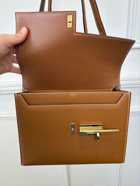 Hermès Gold Epsom Leather Verrou 21