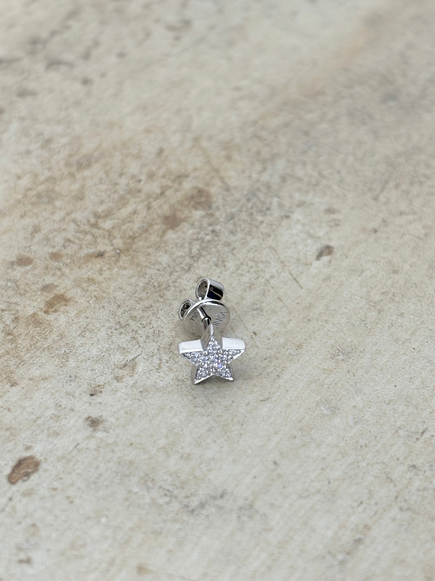 Alinka STASIA Star Mini Diamond Stud Single