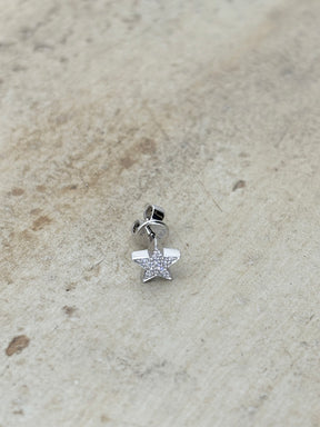 Alinka STASIA Star Mini Diamond Stud Single