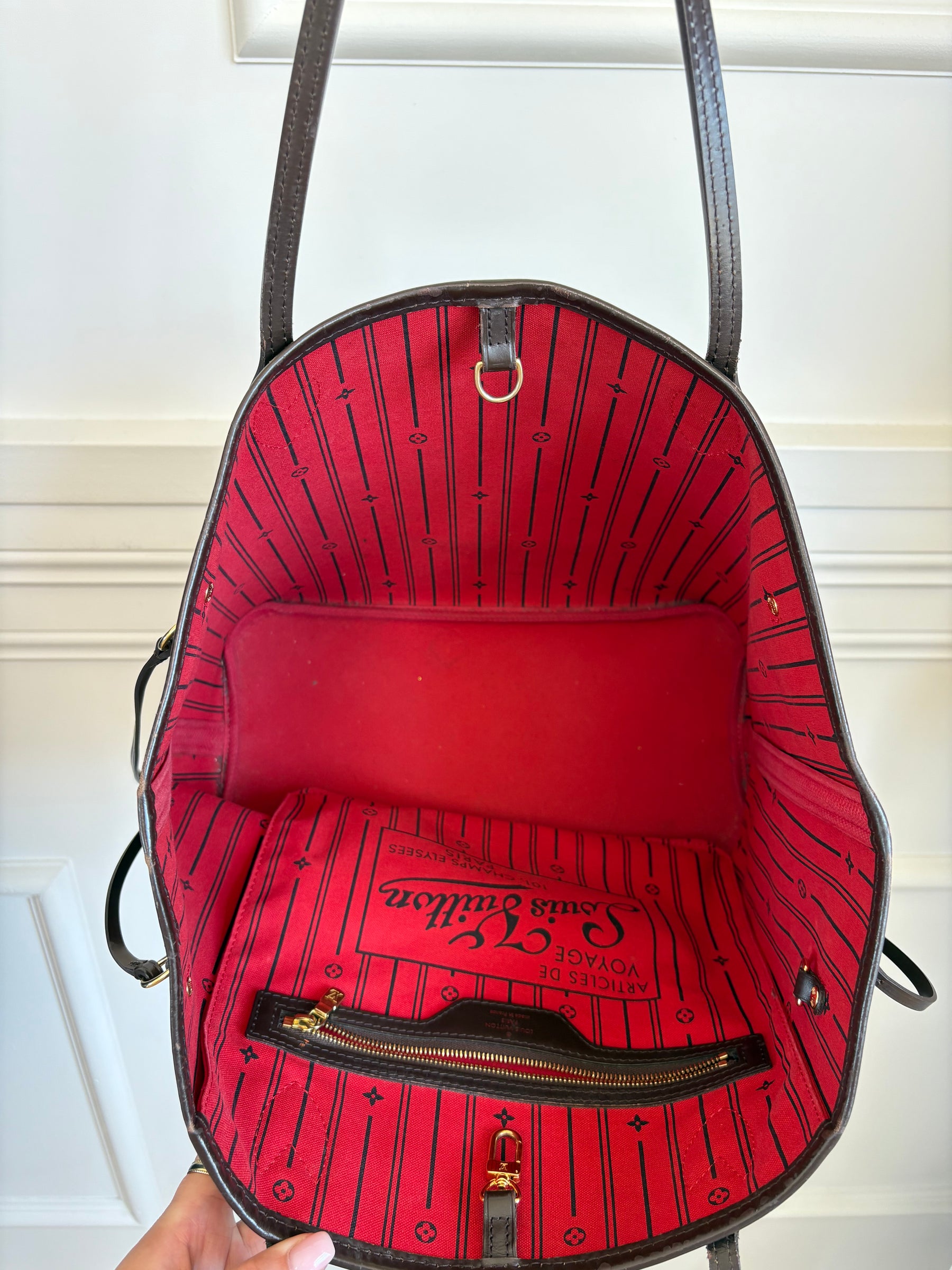 Louis Vuitton Damier Ebene Canvas MM Neverfull