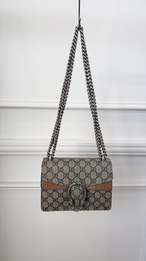 Gucci Supreme Canvas Monogram Mini Dionysus Bag