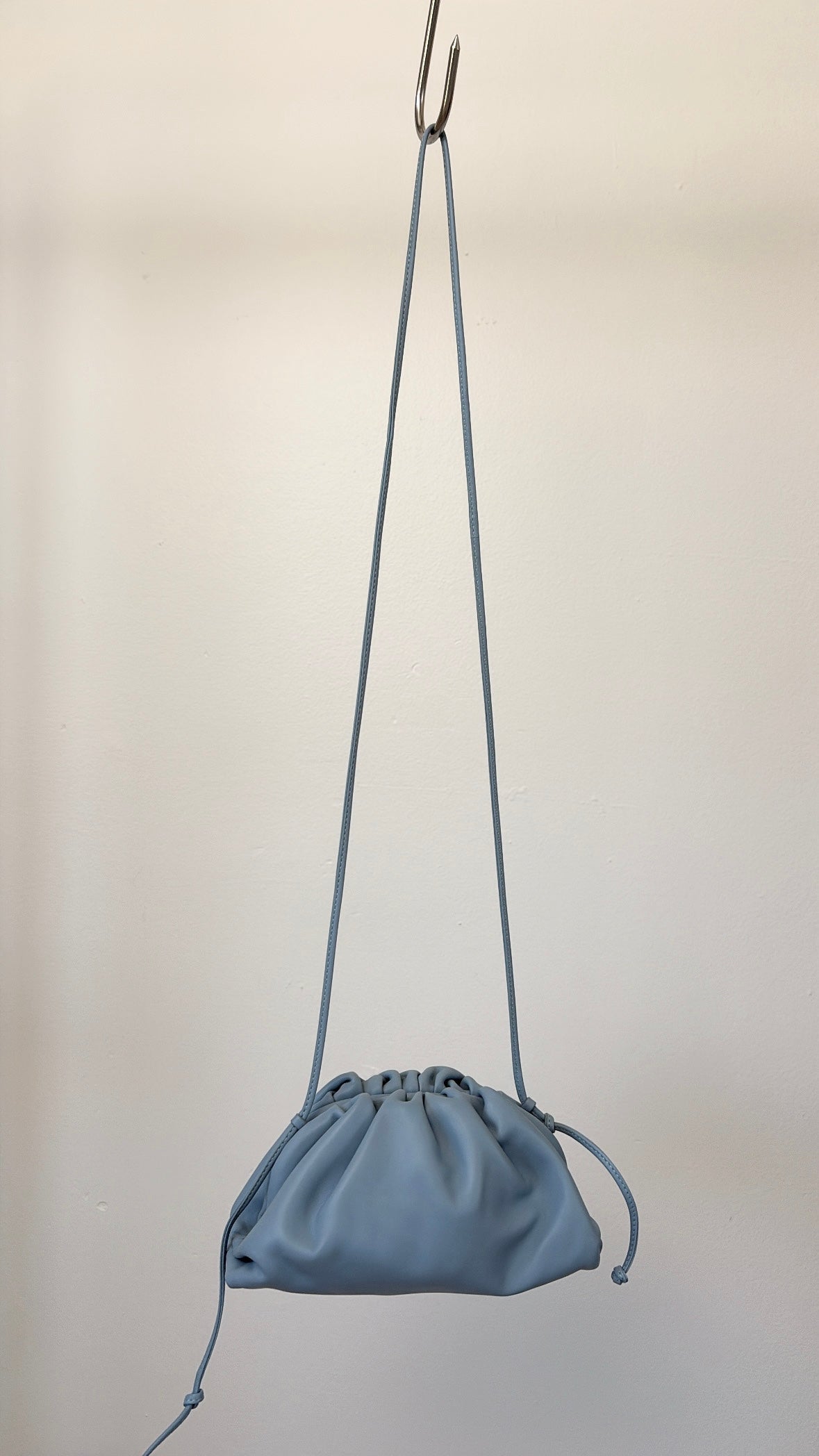 Bottega Veneta The Mini Pouch Crossbody Bag Blue