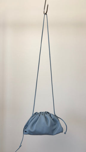 Bottega Veneta The Mini Pouch Crossbody Bag Blue