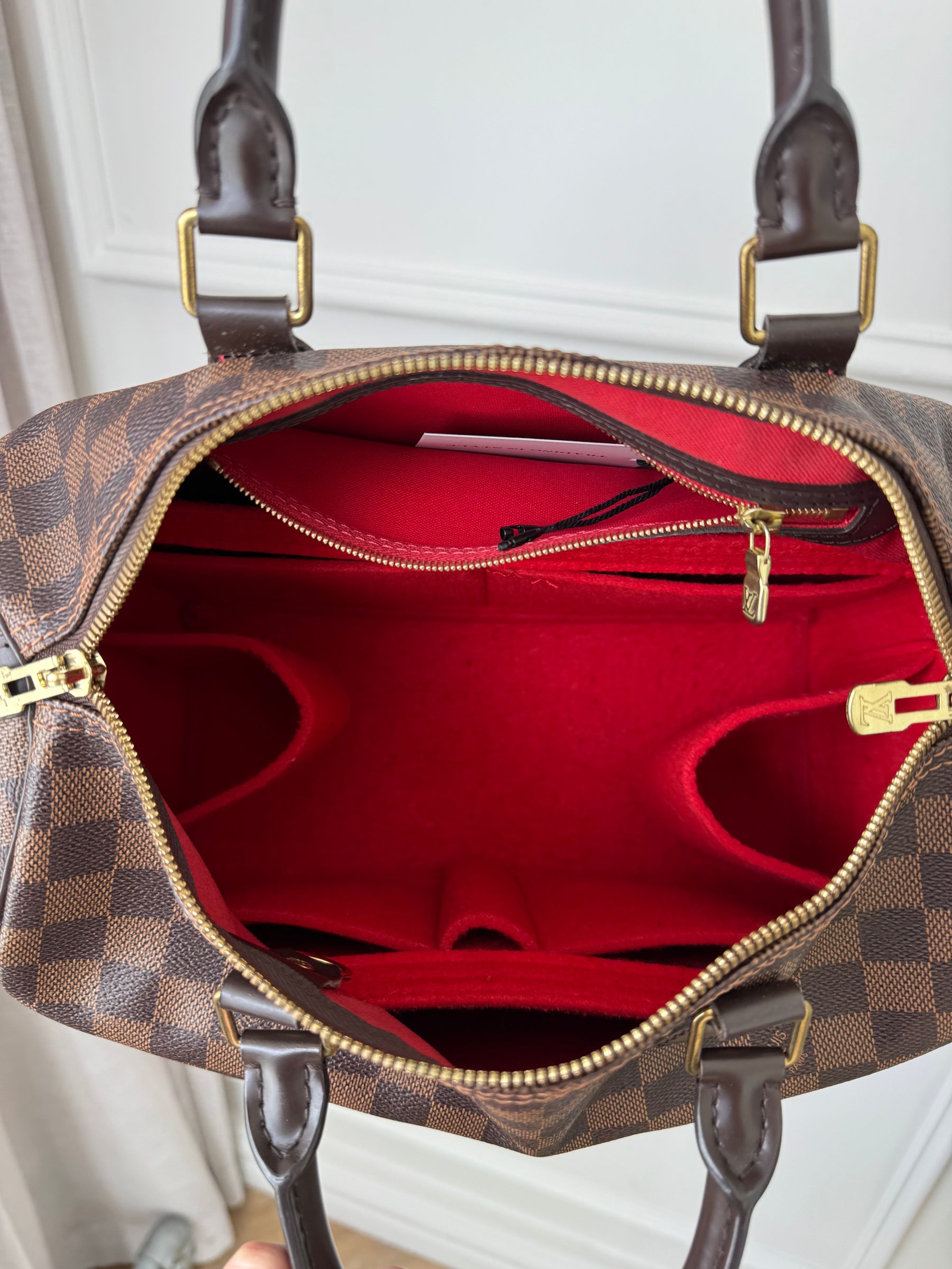 Louis Vuitton Damier Ebene Speedy Bandouliere 30