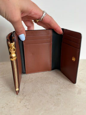 Burberry TB Logo Tri Fold Out Wallet